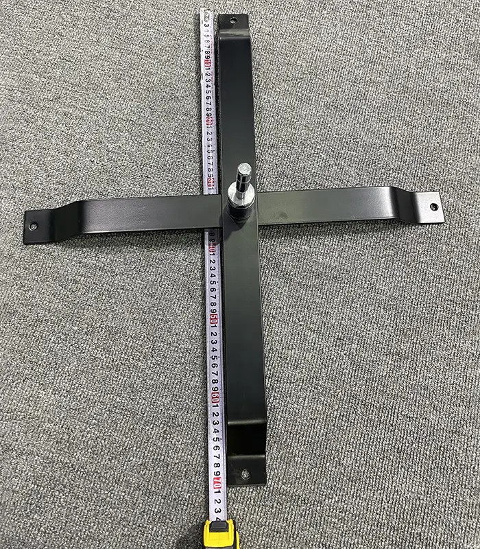 360 Rotate Flat Iron Cross Base